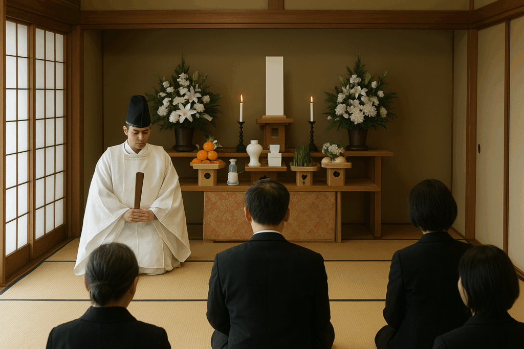 神道（神式）の葬儀（葬場祭）挨拶 | 葬儀挨拶代筆店